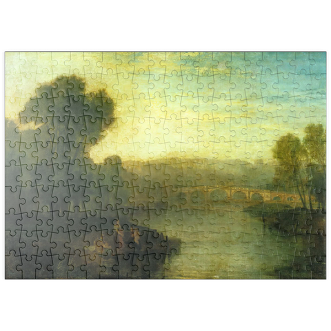 puzzleplate View of Richmond Hill and Bridge 200 Puzzle