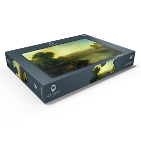 Darstellung des Puzzle Motivs View of Richmond Hill and Bridge - Puzzleteile: 500