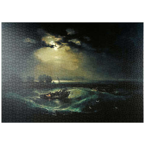 puzzleplate Fishermen at Sea 1000 Puzzle