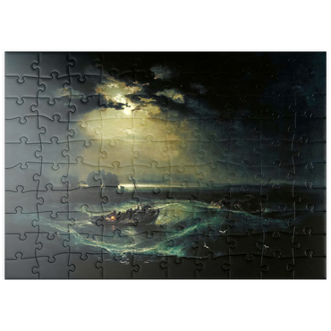 puzzleplate Fishermen at Sea 100 Puzzle