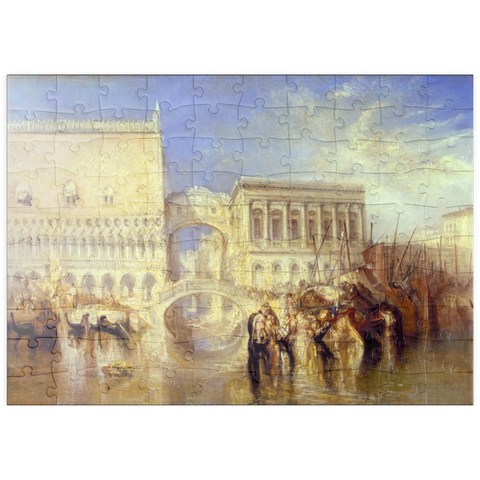puzzleplate Venice, the Bridge of Sighs 100 Puzzle