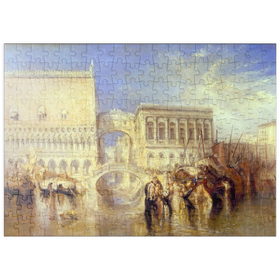 Darstellung des Puzzle-Motivs Venice, the Bridge of Sighs – Puzzleteile: 200