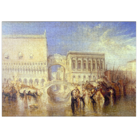 Darstellung des Puzzle-Motivs Venice, the Bridge of Sighs – Puzzleteile: 500