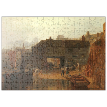 puzzleplate Saltash with the Water Ferry, Cornwall 200 Puzzle