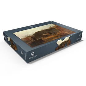 Darstellung des Puzzle Motivs Saltash with the Water Ferry, Cornwall - Puzzleteile: 500