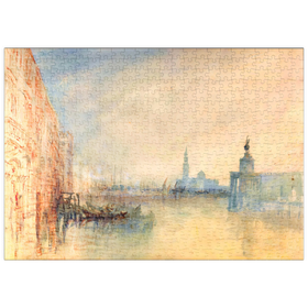 Darstellung des Puzzle Motivs Venice, The Mouth of the Grand Canal - Puzzleteile: 500