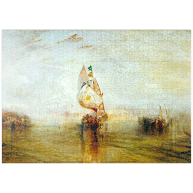 Darstellung des Puzzle-Motivs The Sun of Venice Going to Sea – Puzzleteile: 1000