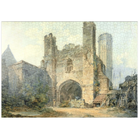 Darstellung des Puzzle-Motivs Saint Augustine's Gate, Canterbury – Puzzleteile: 1000