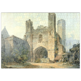 Darstellung des Puzzle Motivs Saint Augustine's Gate, Canterbury - Puzzleteile: 500