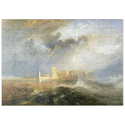 puzzleplate Quillebeuf, Mouth of the Seine 100 Puzzle