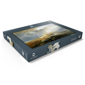 Alternative Darstellung des Puzzle-Motivs Quillebeuf, Mouth of the Seine – Puzzleteile: 200