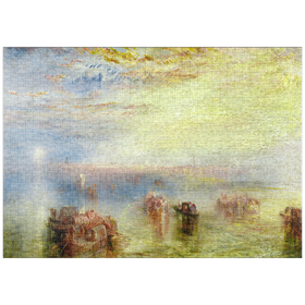 Darstellung des Puzzle-Motivs Approach to Venice – Puzzleteile: 1000