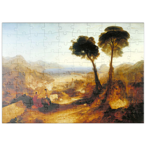 puzzleplate The Bay of Baiae, with Apollo and the Sibyl 100 Puzzle