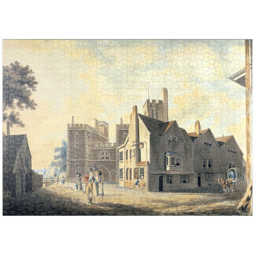 puzzleplate View of the Archbishop's Palace, Lambeth 1000 Puzzle