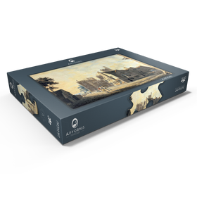 Darstellung des Puzzle Motivs View of the Archbishop's Palace, Lambeth - Puzzleteile: 500