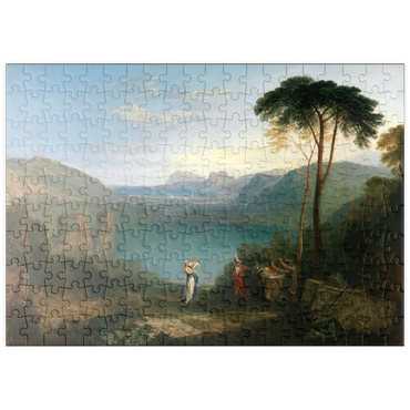puzzleplate Lake Avernus: Aeneas and the Cumaean Sibyl 200 Puzzle