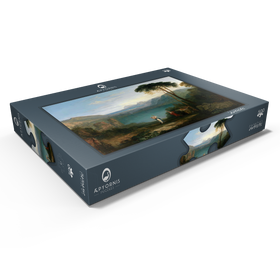 Darstellung des Puzzle Motivs Lake Avernus: Aeneas and the Cumaean Sibyl - Puzzleteile: 500