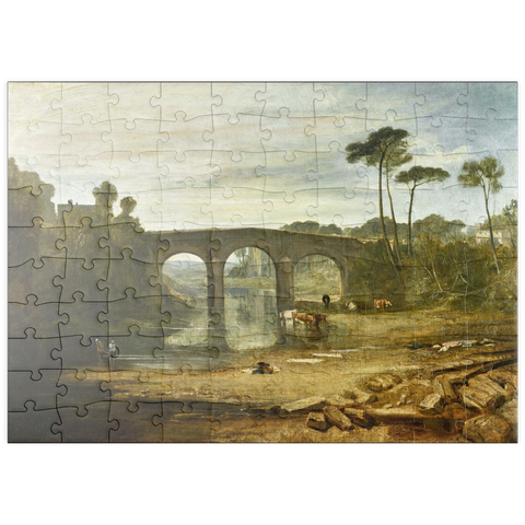 puzzleplate Whalley Bridge and Abbey 100 Puzzle