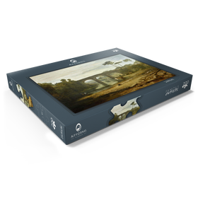 Alternative Darstellung des Puzzle-Motivs Whalley Bridge and Abbey – Puzzleteile: 200