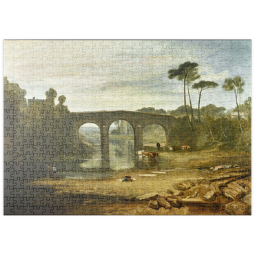 puzzleplate Whalley Bridge and Abbey 500 Puzzle