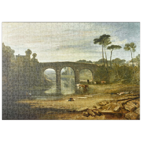 puzzleplate Whalley Bridge and Abbey 500 Puzzle