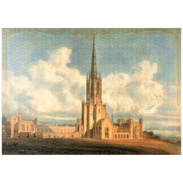 puzzleplate Projected Design for Fonthill Abbey, Wiltshire 1000 Puzzle