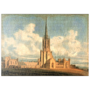 puzzleplate Projected Design for Fonthill Abbey, Wiltshire 500 Puzzle