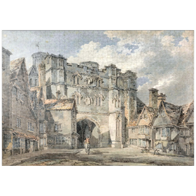 Darstellung des Puzzle-Motivs Christ Church Gate, Canterbury – Puzzleteile: 1000