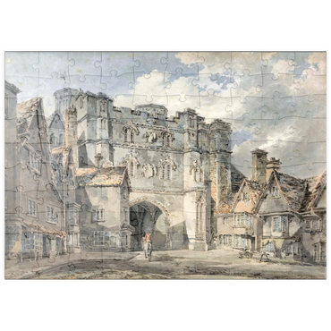 puzzleplate Christ Church Gate, Canterbury 100 Puzzle