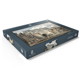 Alternative Darstellung des Puzzle-Motivs Christ Church Gate, Canterbury – Puzzleteile: 200