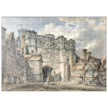 puzzleplate Christ Church Gate, Canterbury 200 Puzzle