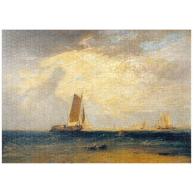 Darstellung des Puzzle-Motivs Fishing upon the Blythe-Sand, Tide Setting In – Puzzleteile: 1000