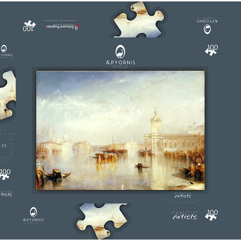 The Dogano, San Giorgio, Citella, from the Steps of the Europa 100 Puzzle Schachtel 3D Modell