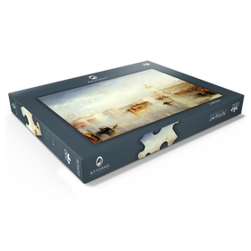 Darstellung des Puzzle Motivs The Dogano, San Giorgio, Citella, from the Steps of the Europa - Puzzleteile: 200