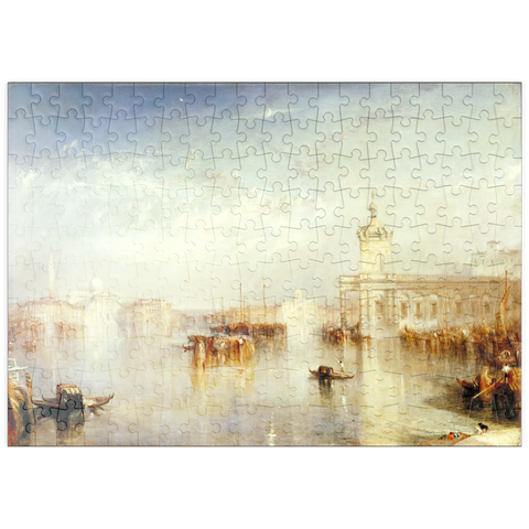 puzzleplate The Dogano, San Giorgio, Citella, from the Steps of the Europa 200 Puzzle