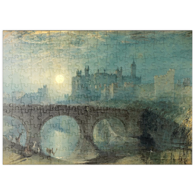 Darstellung des Puzzle-Motivs Alnwick Castle – Puzzleteile: 200