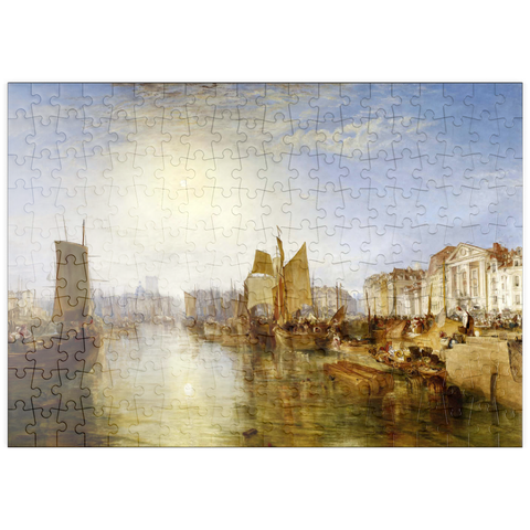 puzzleplate Harbor of Dieppe: Changement de Domicile 200 Puzzle