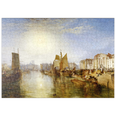 puzzleplate Harbor of Dieppe: Changement de Domicile 500 Puzzle