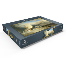 Alternative Darstellung des Puzzle-Motivs Fishing Boats with Hucksters Bargaining for Fish – Puzzleteile: 1000