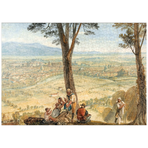puzzleplate Rome from Monte Mario 1000 Puzzle