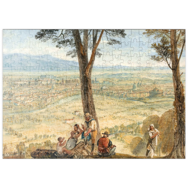 puzzleplate Rome from Monte Mario 200 Puzzle