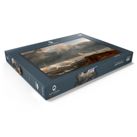 Alternative Darstellung des Puzzle-Motivs Port Ruysdael – Puzzleteile: 200