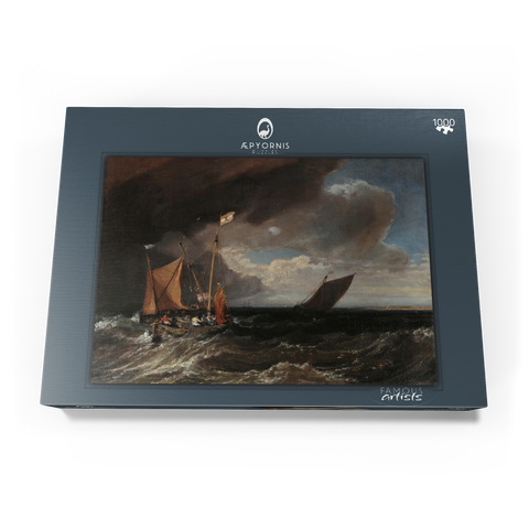 Seascape with a Squall Coming Up 1000 Puzzle Schachtel Ansicht3