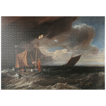 puzzleplate Seascape with a Squall Coming Up 1000 Puzzle