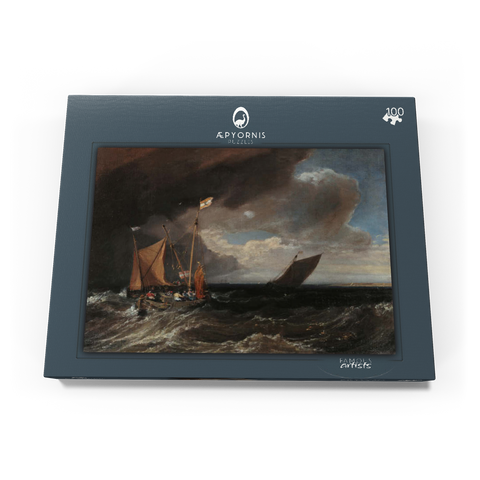 Seascape with a Squall Coming Up 100 Puzzle Schachtel Ansicht3