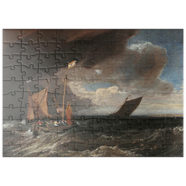 puzzleplate Seascape with a Squall Coming Up 100 Puzzle