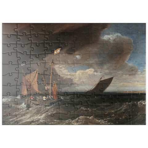 puzzleplate Seascape with a Squall Coming Up 100 Puzzle