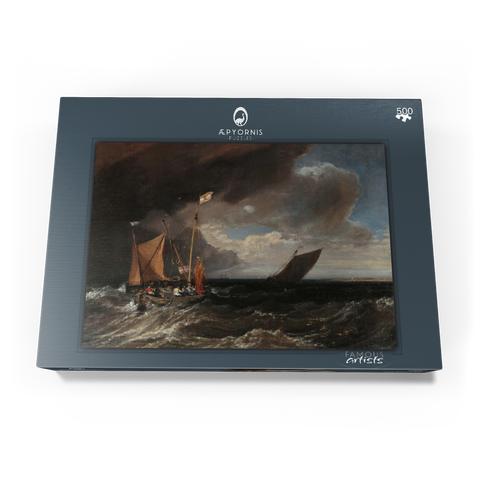 Seascape with a Squall Coming Up 500 Puzzle Schachtel Ansicht3