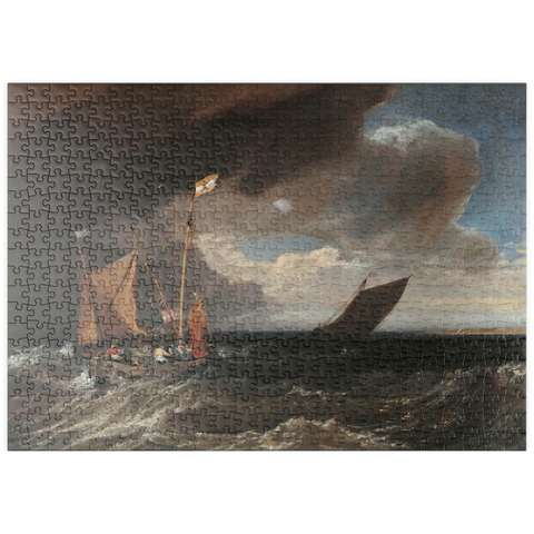 puzzleplate Seascape with a Squall Coming Up 500 Puzzle