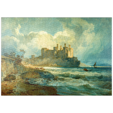 puzzleplate Conway Castle, North Wales 1000 Puzzle